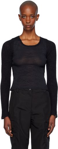 OUR LEGACY Black Inverse Sweater
