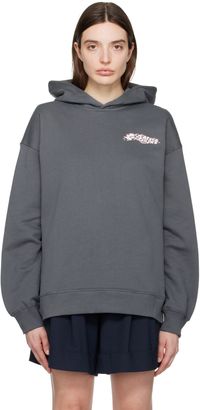GANNI Gray Isoli Hoodie
