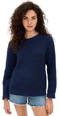 Marea Beach Sweater Navy M