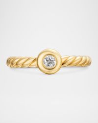 Modern Cable Band Ring in 18K Gold, 2.8mm