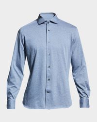 Men's Brushed Jersey Sport Shirt