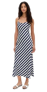 endless rose Stripe Dress Navy/White S