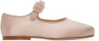 Sandy Liang SSENSE Exclusive Pink Mary Jane Pointe Ballerina Flats