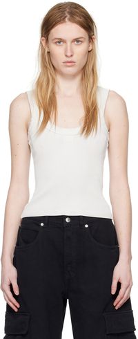 alexanderwang.t Gray Embossed Tank Top