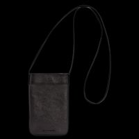 Gerard Darel - Pochette de téléphone en cuir - Taille Unique - Gris