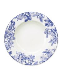 Arbor Blue Rimmed Soup Bowl, Set of 4
