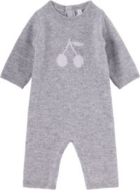 Bonpoint Baby Gray Tilouana Jumpsuit