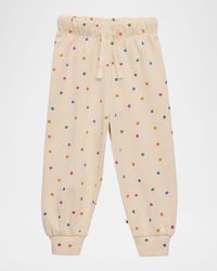 Girl's Simeon Organic Cotton Jogger Pants, Size 3M-2
