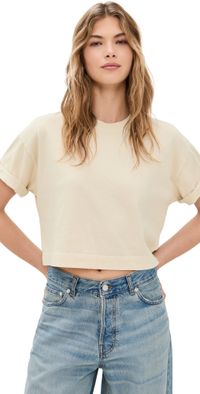 ASKK NY Cuff Tee Ecru 2