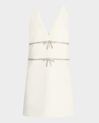 Chani Crystal Bow Mini Dress