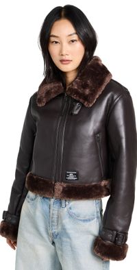 Alpha Industries Irvin Mod Jacket Chocolate M