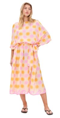 SUNDRESS Cora Caftan Praia Print One Size