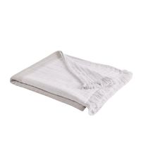 Madura - Plaid - Taille 180x280 - Gris