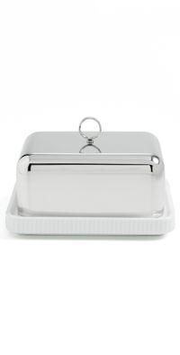 Georg Jensen Bernadotte Butter Dish Silver One Size