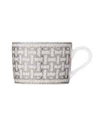 Mosaique au 24 Platinum Tea Cup & Saucer
