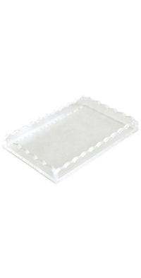 Tizo Design Small Tray 8x12 Clear One Size