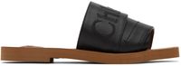 Chloé Black Woody Mules