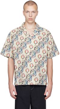 Maison Kitsuné Multicolor Hotel Olympia Edition Resort Shirt