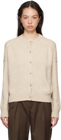 Loulou de Saison Beige Keti Cardigan