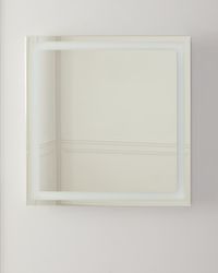 Square LED Mirror with Defogger and Dimmer, 3000K/4000K/5000K, 30"Sq.