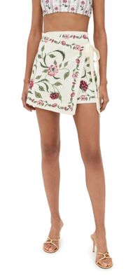 Agua by Agua Bendita Luna Quebrada Skirt Multicolor XS/S