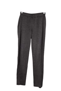 Theory - Seconde Main - Pantalon droit en laine - Taille XS - Gris