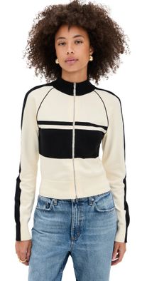 State & Lake Track Jacket Burgundy/Red L