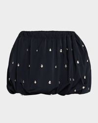 Holly Embellished Bubble Mini Skirt