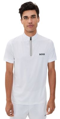 BOSS Taylor TOC Polo Shirt White L