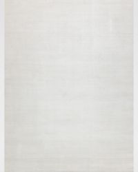 Martelli Modern Hand-Loomed White Rug, 4' x 6'