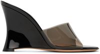 Gianvito Rossi Sandales à talon compensé Elle 95 noires
