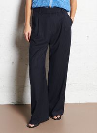 Suncoo - Pantalon large rayé - Taille 4 - Bleu