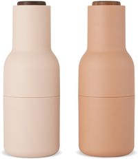 Audo Copenhagen Pink Norm Architects Edition Salt & Pepper Bottle Grinder Set