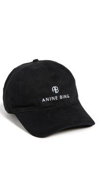 ANINE BING Jeremy Baseball Cap Black One Size