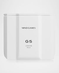 G5 White Knight Jasmine Milk Luxury Candle, 10 oz.