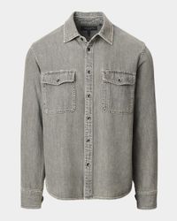 Men's Jack Infuse Denim Button-Down Shirt