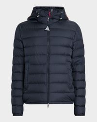 Men's Quilted Full-Zip Hooded Jacket