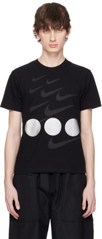 Black Comme des Garçons Black Nike Edition Regular Fit T-shirt