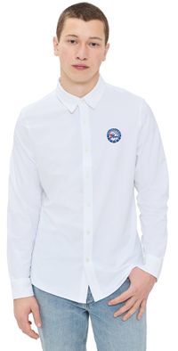 Rhone Slim Fit 76ers Commuter Shirt Business White XL