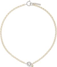 Justine Clenquet Gold & Silver Sinead Necklace