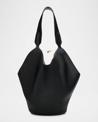 Lotus Small Calf Hair Tote Bag