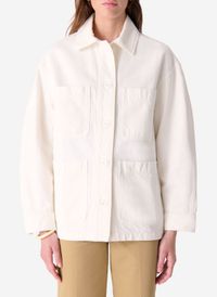 Vanessa Bruno - Veste col classique en coton - Taille XL - Blanc