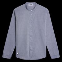 Le Slip Francais - Chemise de pyjama en chambray - Taille XL - Bleu