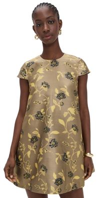 STAUD Bailey Dress Vintage Floral 6