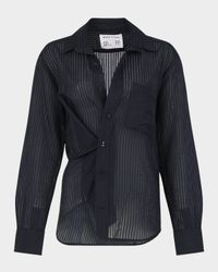 The Mens Button-Front Shirt