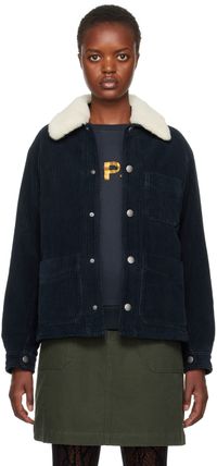 A.P.C. Blouson Juliana bleu marine