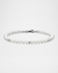 Bijoux Spiritual Beads Bracelet with Silver, 4mm