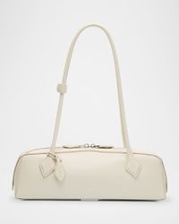 Le Teckel Medium Shoulder Bag in Goatskin