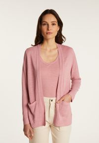 Maison Montagut - Gilet en lin flammé - Taille XL - Rose
