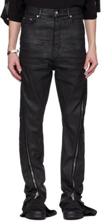Rick Owens DRKSHDW Black Hollywood Bolan Banana Jeans